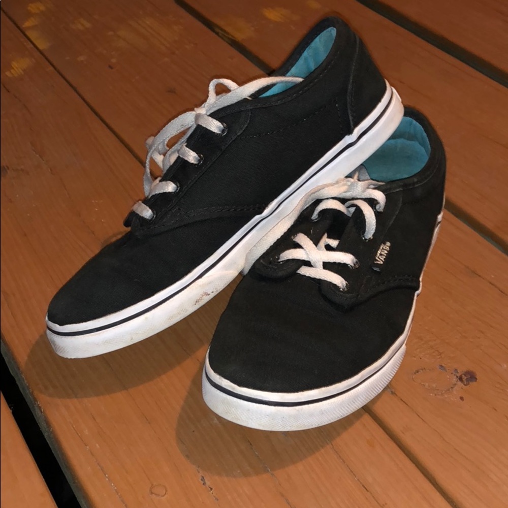 Navy Blue Vans women’s 4 UNBELIEVABLE CONDITION